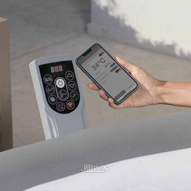 Надувной спа-бассейн 236*71 см 6001J Bestway Hawaii Smart AirJet (Бествей Гавайи Смарт ЭирДжет), аксессуары Bestway (Бествей)