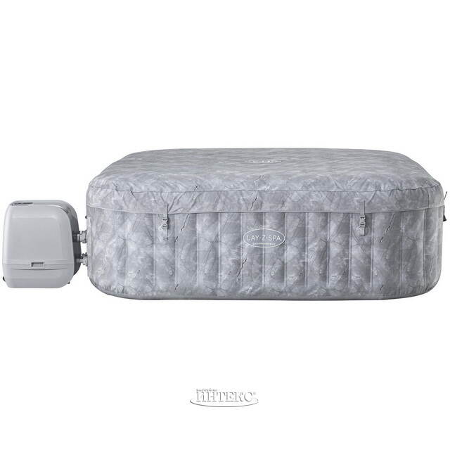 Надувной спа-бассейн 230*71 см 6001Q Bestway San Francisco Smart HydroJet Pro (Бествэй Сан Франциско Смарт Гидроджет Про), теплосберегающий тент Bestway (Бествей)