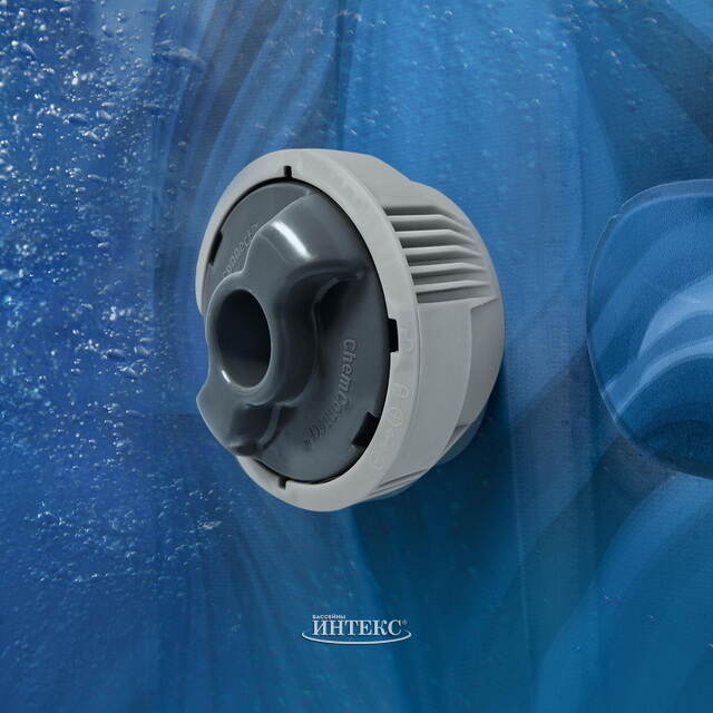 Надувной спа-бассейн 216*80 см 6001T Bestway Santorini Smart HydroJet Pro (Бествей Санторини Смарт Гидроджет Про), теплосберегающий тент, подсветка Bestway (Бествей)
