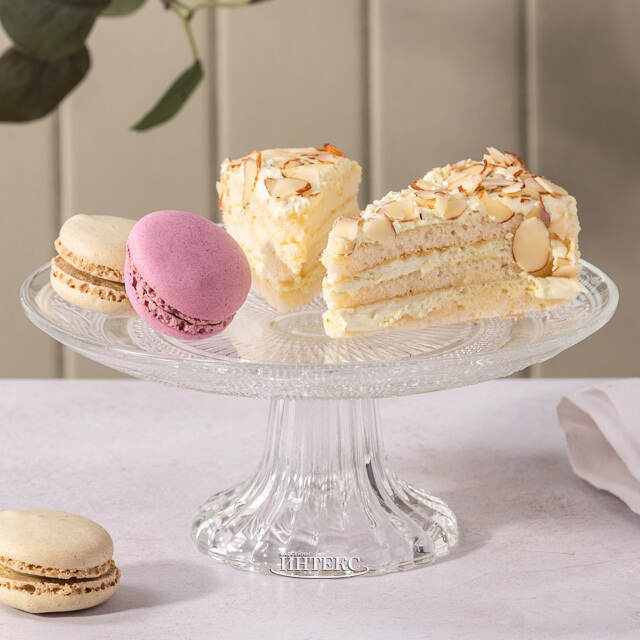 Подставка для торта Фелисити 25 см, стекло Boltze