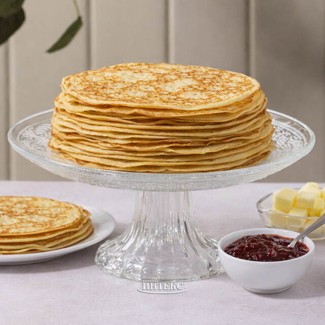 Подставка для торта Фелисити 25 см, стекло Boltze