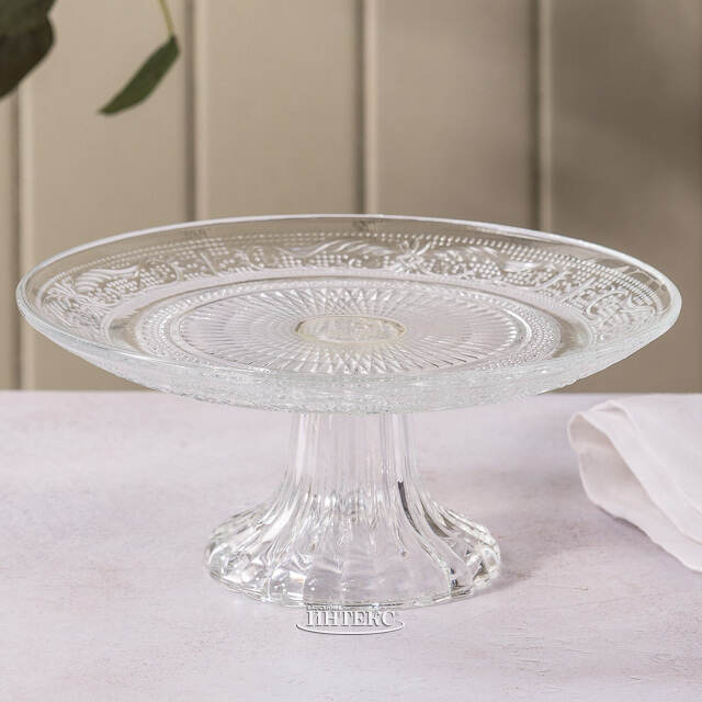 Подставка для торта Фелисити 25 см, стекло Boltze