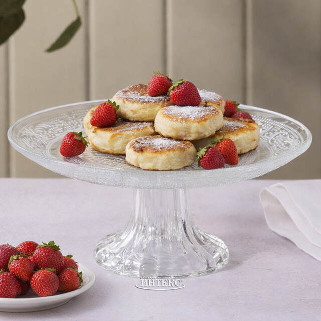 Подставка для торта Фелисити 25 см, стекло Boltze