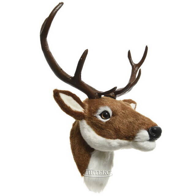 Настенное украшение Голова благородного оленя 23 см Kaemingk