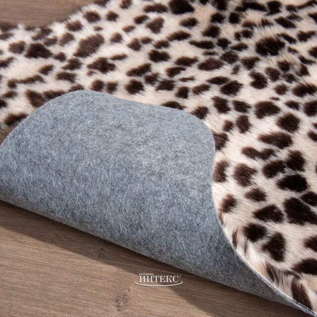 Декоративный меховой коврик Leopardio 90*50 см Kaemingk (Кейминг)