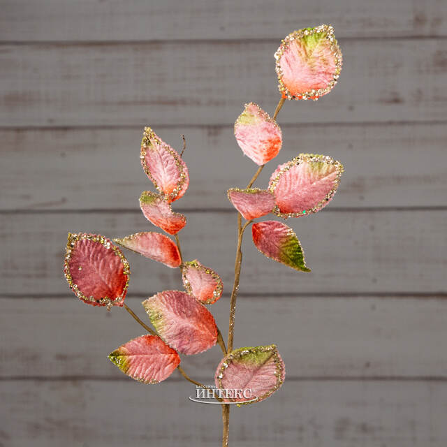 Искусственная ветка Сверкающий Торонто 70 см Kaemingk