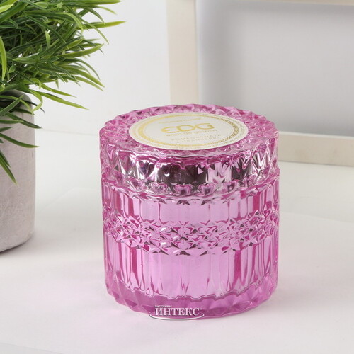 Ароматическая свеча Crystal Gasperi: Pomegranate&Cranberry 9 см, стекло EDG