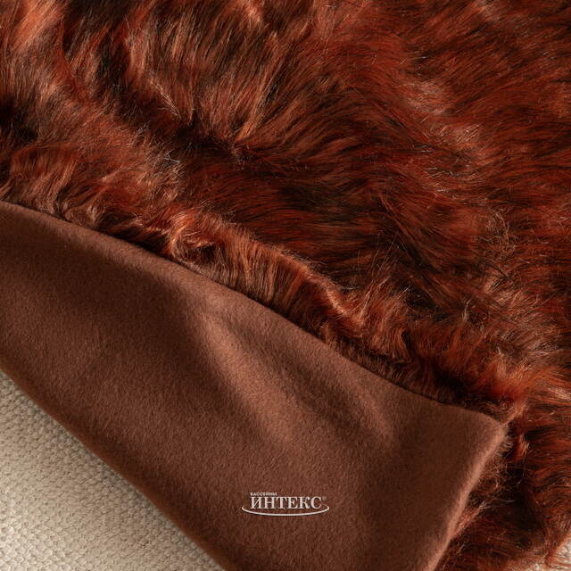 Меховой плед Garten Red 150*130 см Kaemingk (Кейминг)