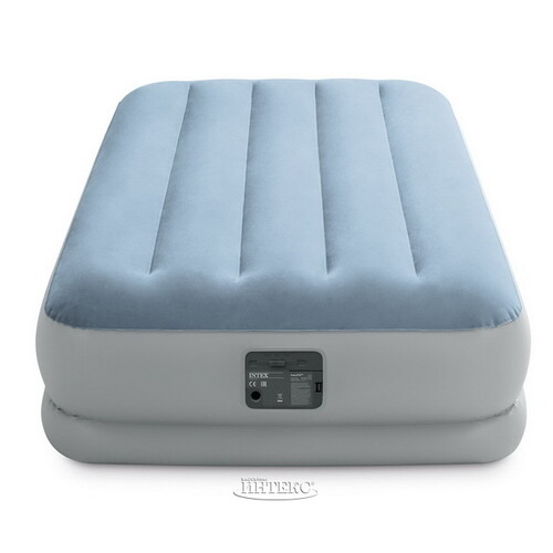 Надувная кровать с насосом Twin Raised Comfort 99*191*36 см INTEX