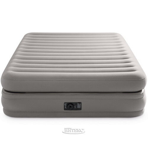 Надувная кровать с насосом Prime Comfort 152*203*51 см INTEX