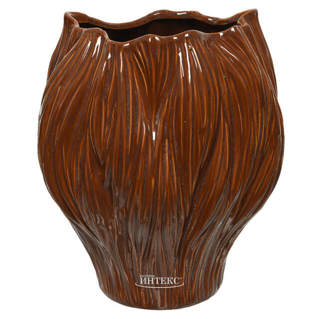 Керамическая ваза Кастанеа 26 см Kaemingk (Кейминг)