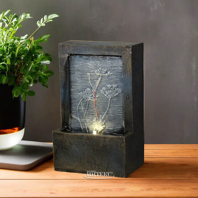 Декоративный фонтан Пронтера 23*15 см с LED подсветкой Kaemingk