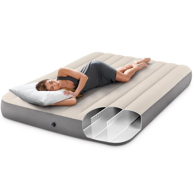 Надувной матрас Deluxe Single-High 152*203*25 см INTEX (Интекс)