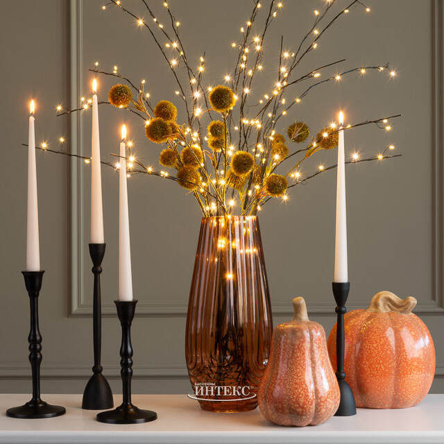 Стеклянная ваза Naples Sunset 35 см Kaemingk