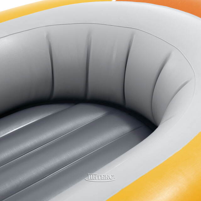 Надувная лодка Challenger (Челленджер) двухместная 236*114*41 см + насос и весла INTEX (Интекс)