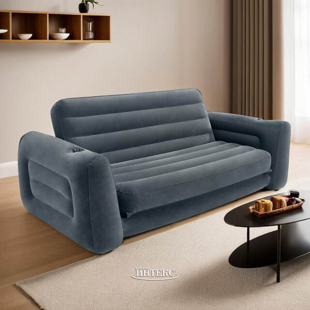Надувной диван-кровать Pull-Out Sofa 203*224*66 см INTEX