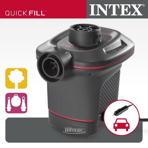 Электрический насос Intex Quick Fill 12V INTEX
