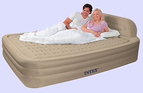 Надувная кровать DELUXE FRAMED BED, 178х246х79 см INTEX