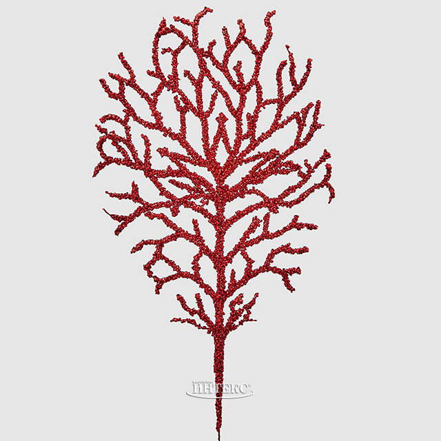 Искусственная ветка Красный Коралл 40 см EDG