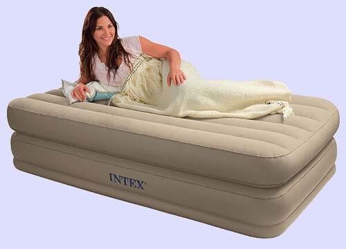 Надувная кровать COMFORT BED, встр.эл.насос, TWIN 99х190х46 см INTEX