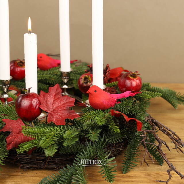 Металлический подсвечник Montceau Cosmo на 4 свечи 37 см Kaemingk