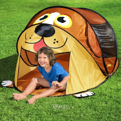 Детская палатка Puppy Play 182*96*81 см Bestway