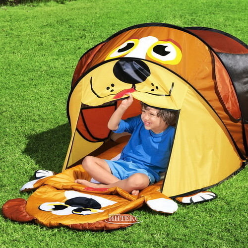 Детская палатка Puppy Play 182*96*81 см Bestway