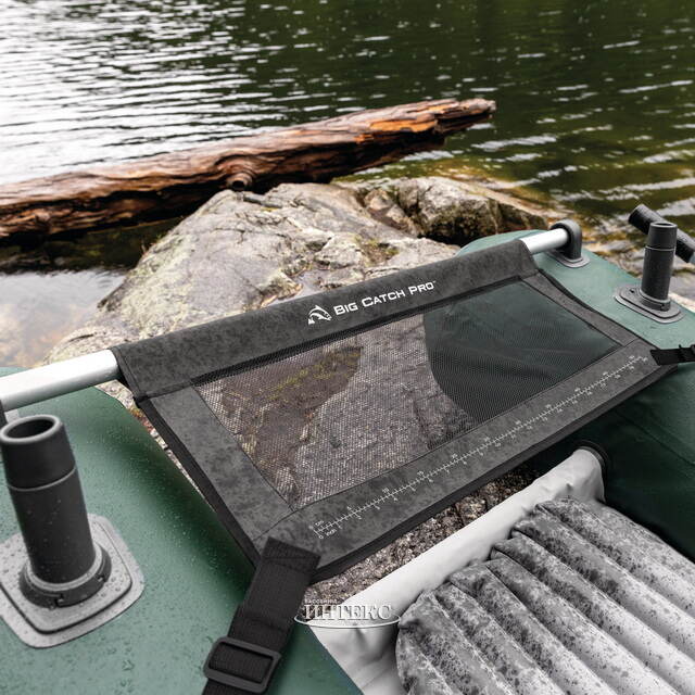 Надувная лодка для рыбалки Big Catch Pro (Биг Кач Про) 165*119*38 см + насос и весла INTEX (Интекс)