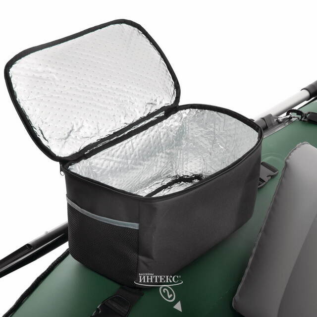 Надувная лодка для рыбалки Big Catch Pro 165*119*38 см + насос и весла INTEX