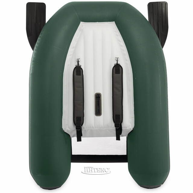 Надувная лодка для рыбалки Big Catch Pro (Биг Кач Про) 165*119*38 см + насос и весла INTEX (Интекс)