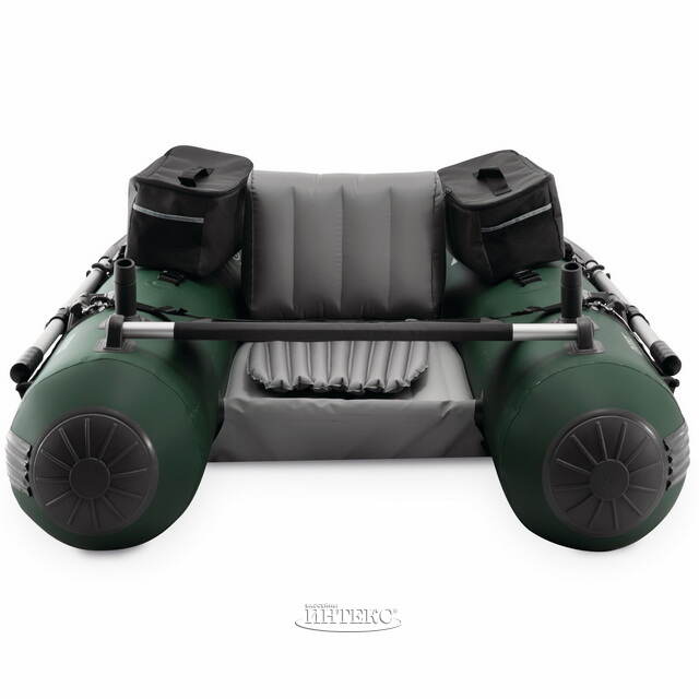 Надувная лодка для рыбалки Big Catch Pro (Биг Кач Про) 165*119*38 см + насос и весла INTEX (Интекс)