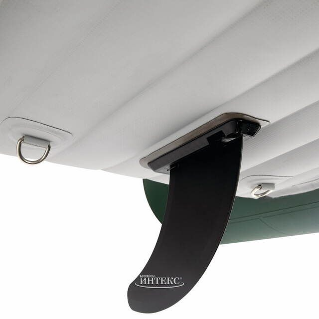 Надувная лодка для рыбалки Big Catch Pro 165*119*38 см + насос и весла INTEX