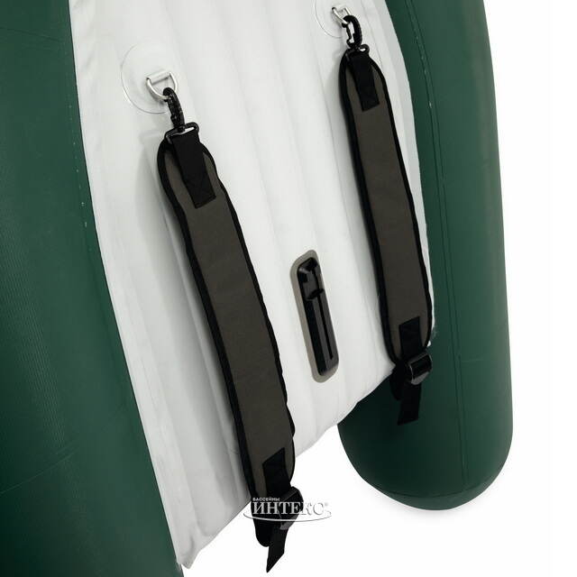 Надувная лодка для рыбалки Big Catch Pro 165*119*38 см + насос и весла INTEX