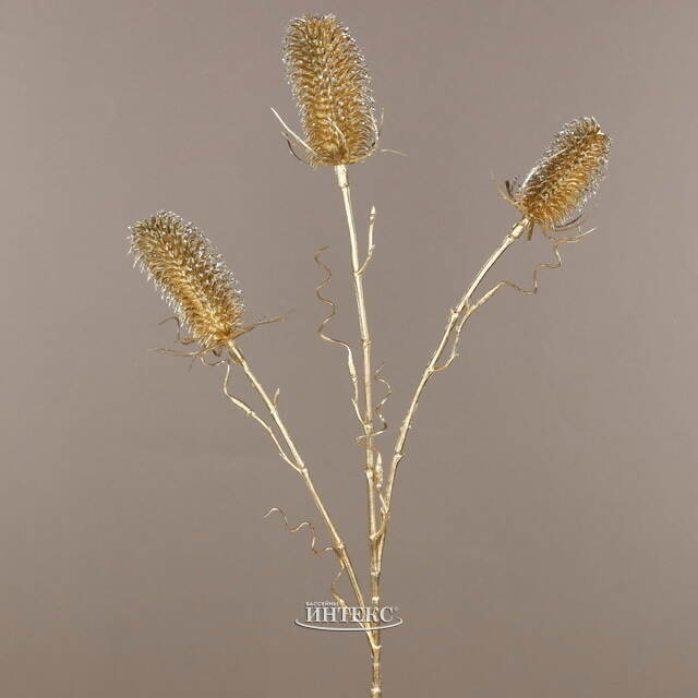Искусственная ветка Эрингиум - Golden Concetto 69 см EDG