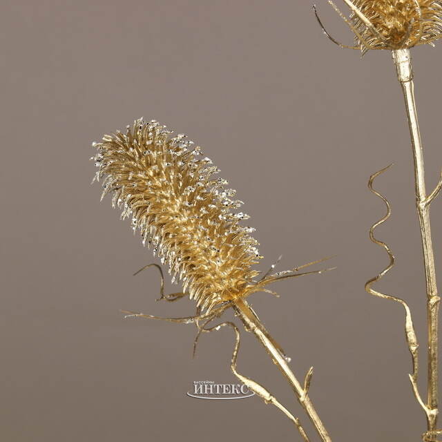 Искусственная ветка Эрингиум - Golden Concetto 69 см EDG