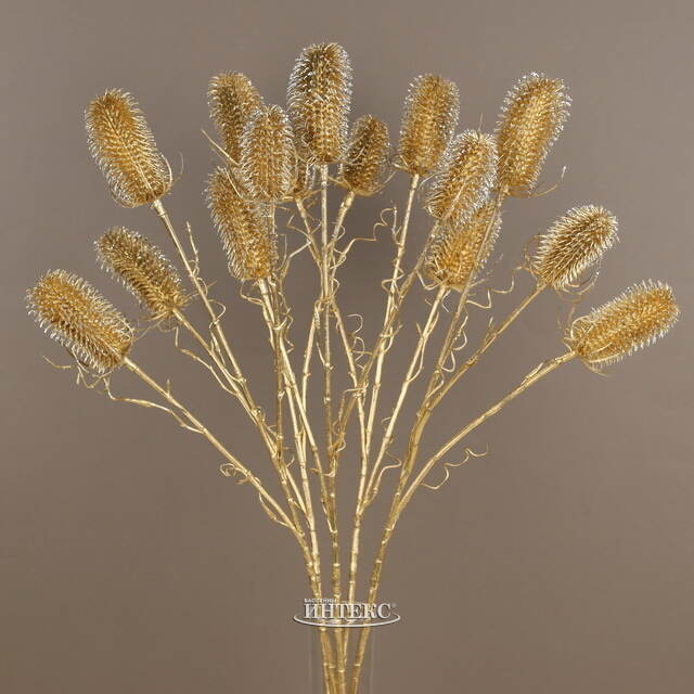 Искусственная ветка Эрингиум - Golden Concetto 69 см EDG