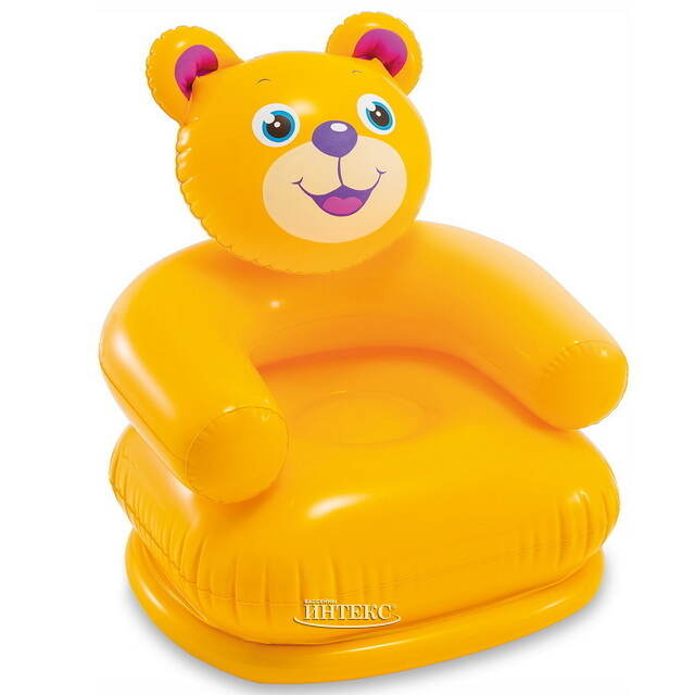 Надувное кресло Медвежонок 74*65*64 см INTEX