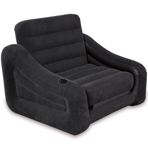 Надувное кресло кровать 109*221*66 см INTEX