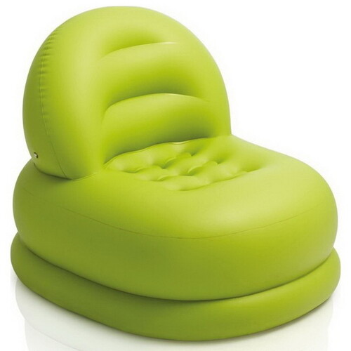 Надувное кресло Mode Chair 84*99*76 см зелёное INTEX
