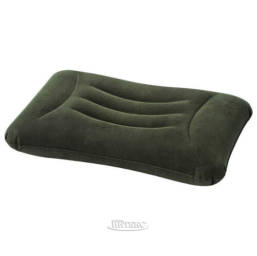 Надувная подушка диванная 2 в 1, 58*36*13 см, флокированная INTEX