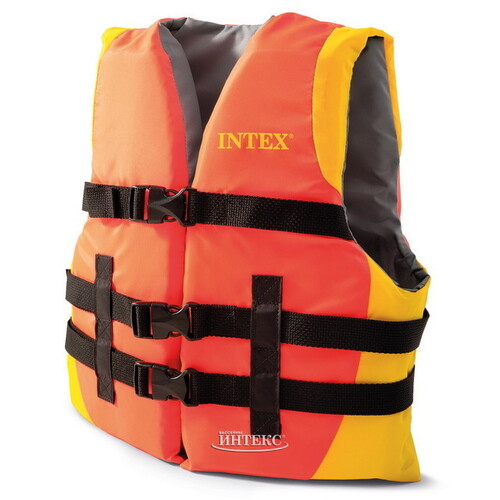Детский спасательный жилет для плавания Swim Quietly INTEX