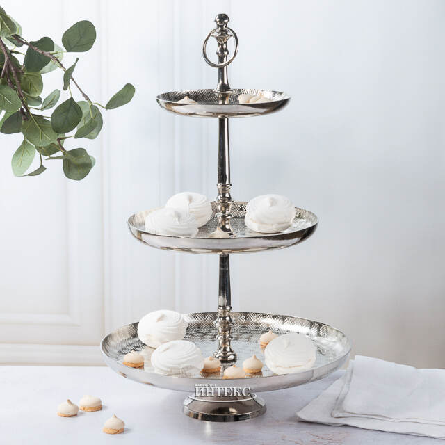 Этажерка для фруктов Norefrada 48 см трехъярусная Boltze