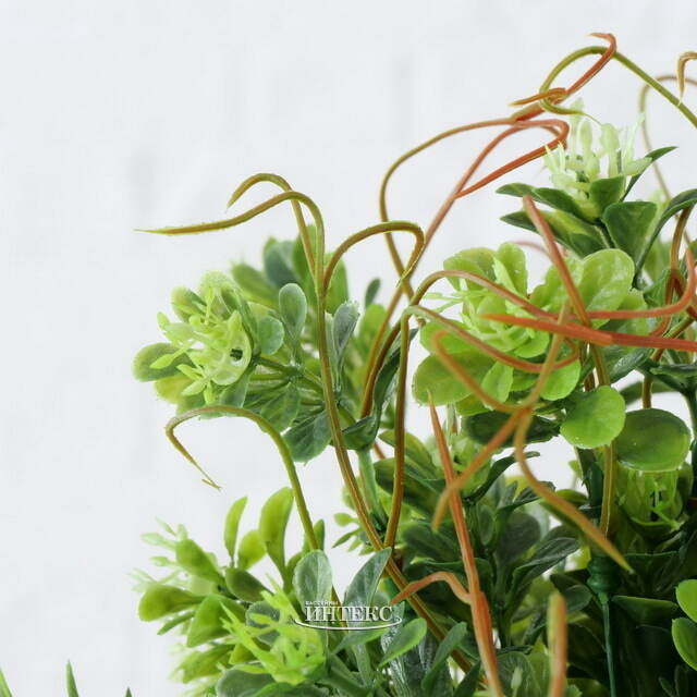 Искусственное растение в горшке Boxwood 29 см белый Boltze