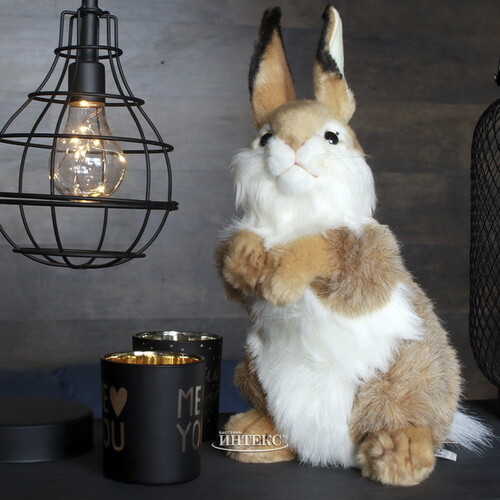 Мягкая игрушка Коричневый кролик 24 см Hansa Creation