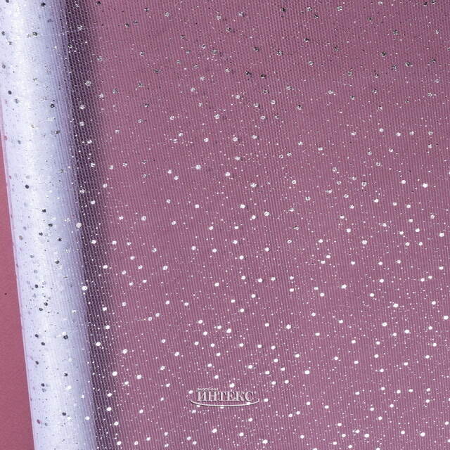 Сетка для декорирования с блестками 39*200 см серебряная Koopman (Купман)