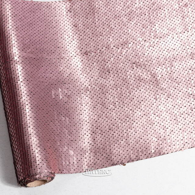 Дорожка на стол Божоле 125*25 см с двусторонними пайетками розовая Koopman (Купман)