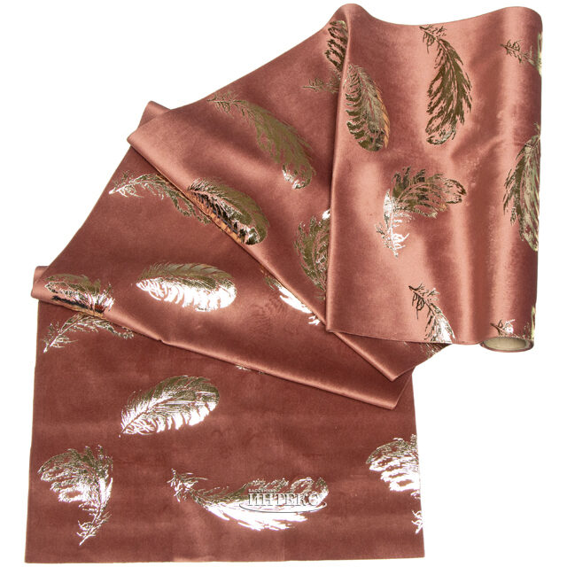 Дорожка для стола Голдилиум 150*28 см бургунди Koopman