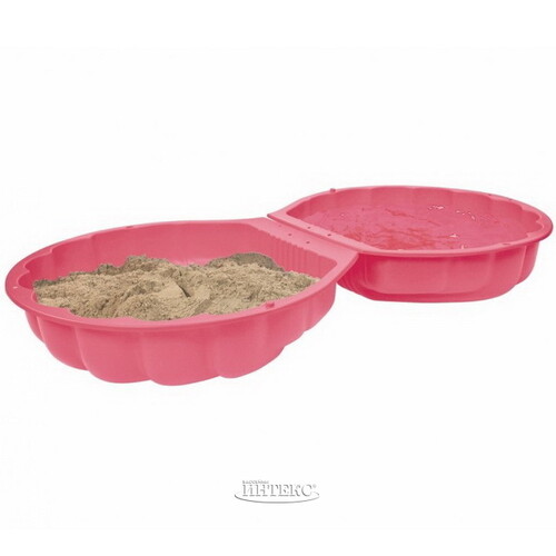 Детская песочница - ракушка Sand 180*87*20 см, розовая BIG