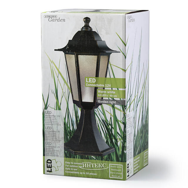 Садовый светильник Vintage Lantern 40 см, 12V, IP44 Kaemingk