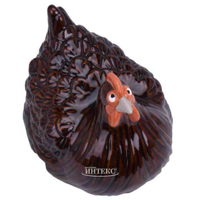Садовая фигурка для забора Курочка Оттилия 19 см Koopman (Купман)